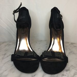 Madden Girl Darlaa Black Heeled Sandals